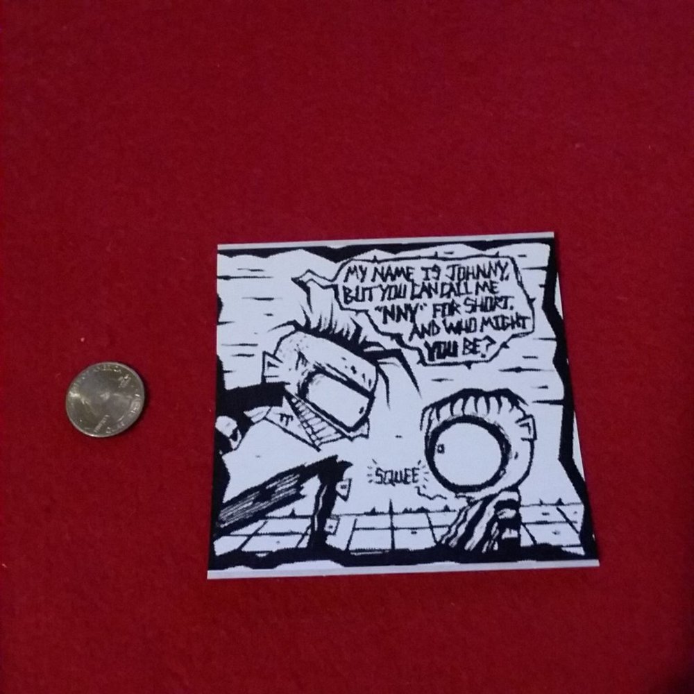 Custom Handmade Anime Manga Videogame Cartoon Horror Comic Scan Stickers JTHM !